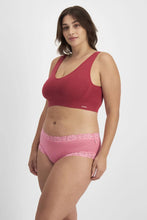 Load image into Gallery viewer, Parisienne® Cotton Boyleg 2 Pack - Cora Camelia / Pink Teaser