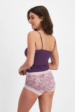 Load image into Gallery viewer, Parisienne® Cotton Full Brief /Petal Pastiche