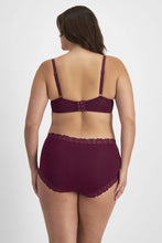 Load image into Gallery viewer, Parisienne Cotton Full Brief / Plum Liqueur
