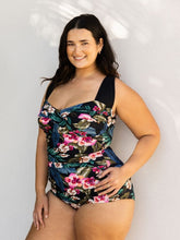 Load image into Gallery viewer, Waikiki Retro Skirted One Piece