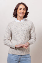 Load image into Gallery viewer, Crew Neck Sweater - Natural Speckle