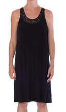 Load image into Gallery viewer, YUU Lace Sleep Dress / Black