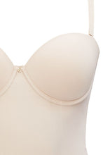 Load image into Gallery viewer, Body Define Strapless Bodysuit / Warm Taupe