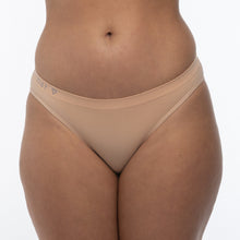 Load image into Gallery viewer, Nat V Basics - Callie Brief Natural Hip Bikini / Bone