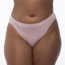 Load image into Gallery viewer, Nat V Basics - Callie Brief Natural Hip Bikini / Blush