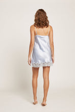 Load image into Gallery viewer, Silk Chemise / Forever Blue