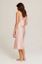 Load image into Gallery viewer, Joni Silk Nightie / Silver Pink