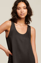 Load image into Gallery viewer, Washable Silk Chemise / Black