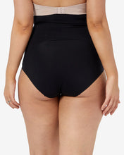 Load image into Gallery viewer, Smooth High Waist Brief With Control Panels / Black