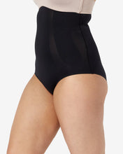 Load image into Gallery viewer, Smooth High Waist Brief With Control Panels / Black