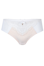 Load image into Gallery viewer, Karolina Brief (White/Nude)