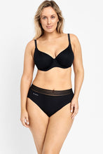 Load image into Gallery viewer, No Panty Line Promise Sheer Tops Hi Cut / Black