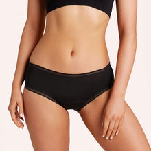 Load image into Gallery viewer, Bikini Brief Period Undies / Black
