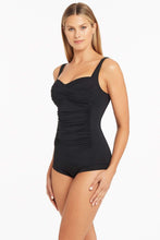 Load image into Gallery viewer, Essentials Twist Front Multifit Boyleg One Piece