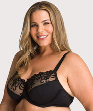 Load image into Gallery viewer, Fayeform Coral Bra / Black
