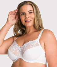 Load image into Gallery viewer, Fayreform Coral  Bra / White