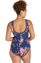 Load image into Gallery viewer, Cross Over Sheath One Piece / Japanese Blossom