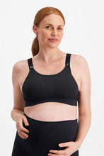 Load image into Gallery viewer, Life Maternity Active Crop / Black