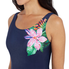Load image into Gallery viewer, Adjustable Scoopback One Piece - Orchid Daze