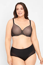 Load image into Gallery viewer, Lift & Shape Mesh T-Shirt Bra / Black