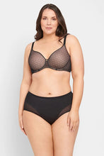 Load image into Gallery viewer, Lift & Shape Mesh T-Shirt Bra / Black