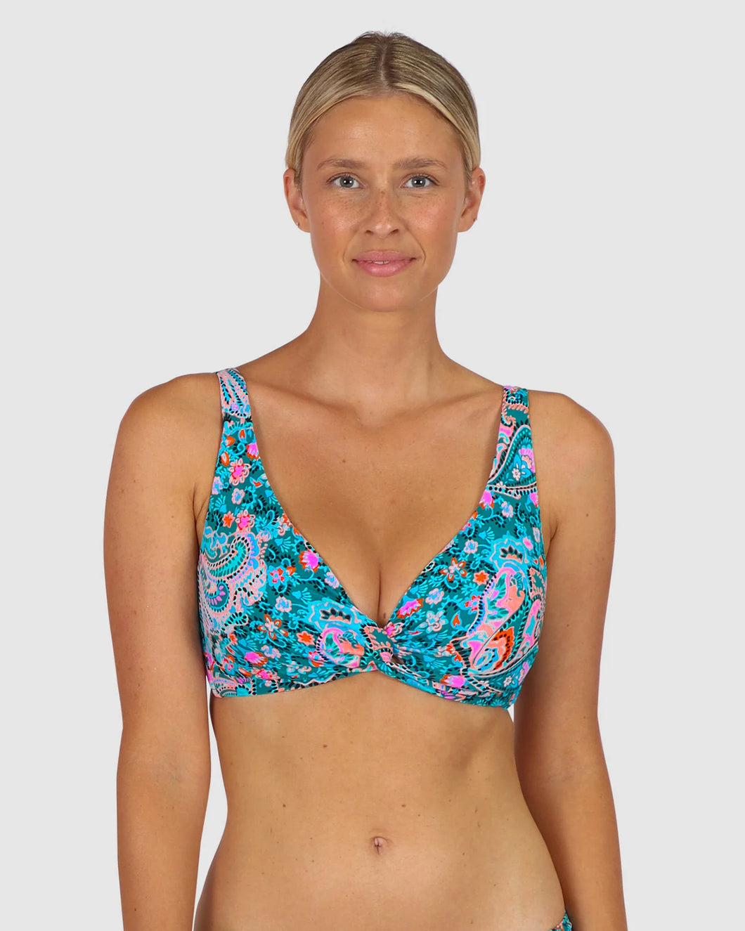 South Beach D-DD Twist Bra Bikini Top