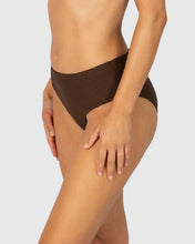 Load image into Gallery viewer, Positano Wrap Mid Bikini Bottom- Mocha
