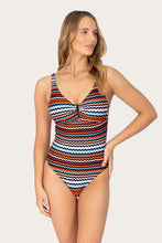 Load image into Gallery viewer, La Mer Retro One Piece Swimsuit -Earth Ember

