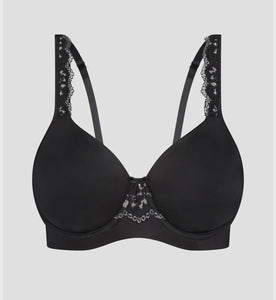 Gorgeous Silhouette T Shirt Bra - Black