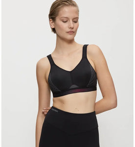 Triaction Cardio Cloud Wirefree Sports Bra / Black