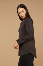 Load image into Gallery viewer, Cara Long Sleeve / Wild Licorice

