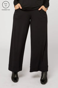 Bella Palazzo Pant / Black