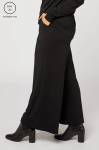 Bella Palazzo Pant / Black