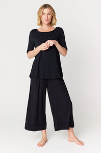 Tani Culotte Pants / Black