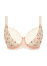 Load image into Gallery viewer, Cherish Me Rose Delicacy Uw Plunge Bra
