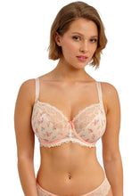 Load image into Gallery viewer, Cherish Me Rose Delicacy Uw Plunge Bra
