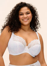 Load image into Gallery viewer, Lucie Stretch Plunge Bra - White

