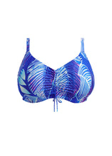 Load image into Gallery viewer, Maluku Island Crop Bikini Top - Atlantic hue

