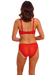 Embrace Lace Brief / Equestrian Red