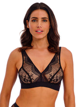 Load image into Gallery viewer, Wacoal Sensu Lace Bralette / Black
