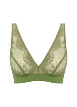 Load image into Gallery viewer, Wacoal Sensu Lace Bralette / Silk Green
