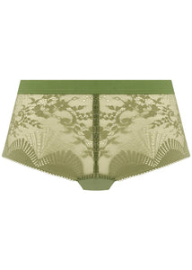 Wacoal Sensu Lace Silk Green Short