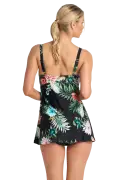 Jantzen Select Empire Swim Dress Black