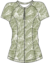 Load image into Gallery viewer, Lombok Short Sleeve Mast Rashie - White
