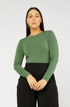 Load image into Gallery viewer, High Neck Long Sleeve / Sage Green
