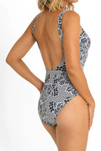 Load image into Gallery viewer, Tunsley Gathered Surplice One Piece / Navy
