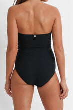 Load image into Gallery viewer, Reset Bandeau One Piece - Black
