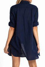 Load image into Gallery viewer, Resort Button Through Shirt - Ink
