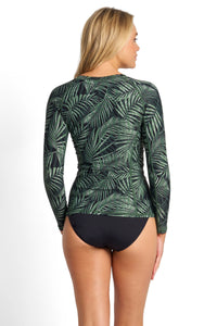 Lombok Long Sleeve Mast Rashie - Black