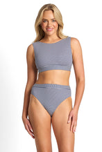 Load image into Gallery viewer, Summer Surf Mastectomy Crop Ink
